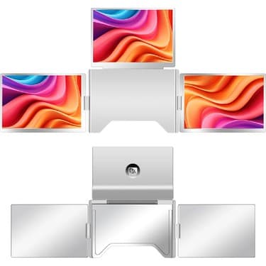 Trimonitör - 16” Taşınabilir Üçlü Monitör (Sabit Panel) 2