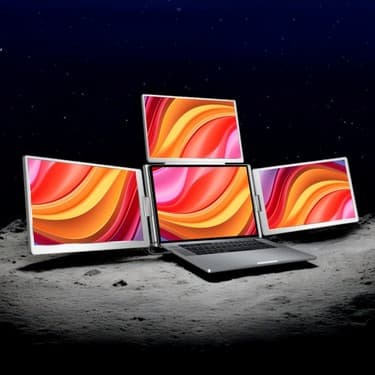 Trimonitör - 16” Taşınabilir Üçlü Monitör (Sabit Panel) 7