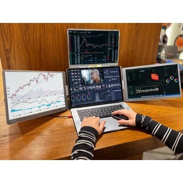 Trimonitör - 16” Taşınabilir Üçlü Monitör (Sabit Panel) 4