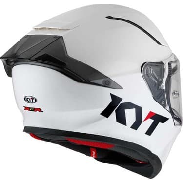 KYT R2R Kask Plaın Whıte 5