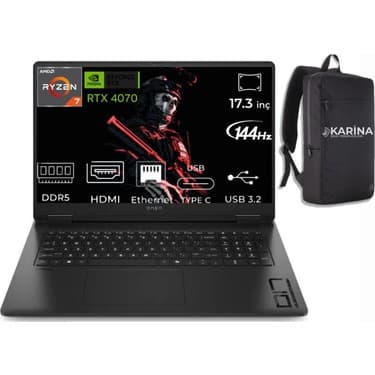 Hp Omen 17-DB0019NT Amd Ryzen 7-8845HS A44QQEA-011 32GB 2tb Nvıdıa Geforce RTX4070 8gb Freedos 17.3 Inç Fhd Taşınabilir Bilgisayar 2