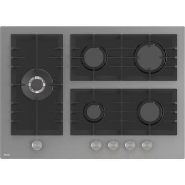 Ferre Flowart Bl Modüler Seriisi 3'lü Gri Ankastre Set ( QBL62CPR-BL138-D088 ) 3