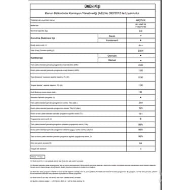Arçelik 901 KMP IG 9 kg Çamaşır Kurutma  5