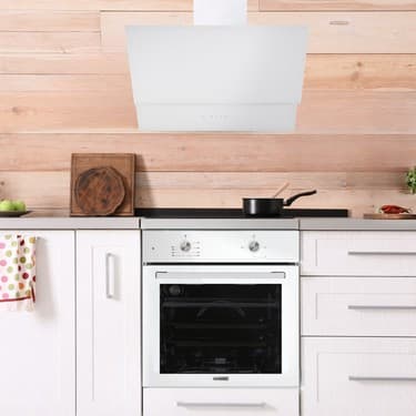 Kumtel Home Plus Beyaz Cam Ankastre Set (OC KSET722) 6