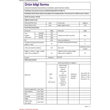 Şenocak VF6220 E 6 Çekmeceli Beyaz Derin Dondurucu 5