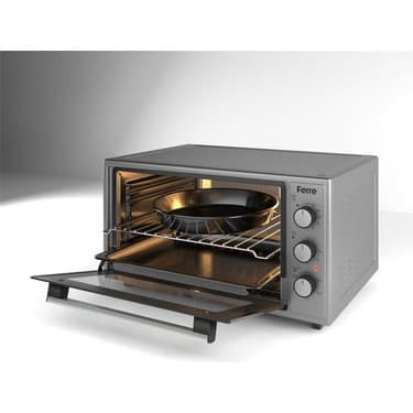 Ferre 45-500 ML Metalik Gri Midi Fırın 4