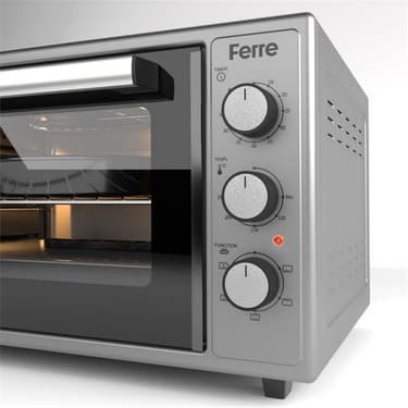 Ferre 45-500 ML Metalik Gri Midi Fırın 5