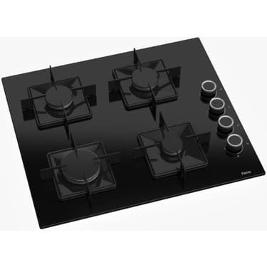 Ferre SS205 Siyah Ankastre Cam Ocak 60 cm ( Kare Gözlü ) 2