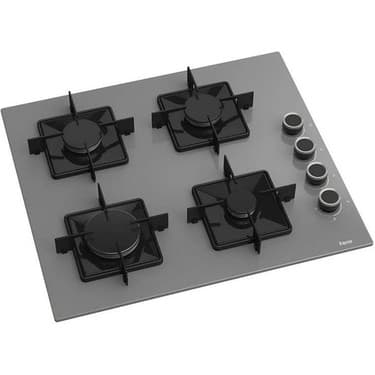 Ferre SS208 Gri Kare Ankastre Cam Ocak 60 cm ( Kare Gözlü ) 2