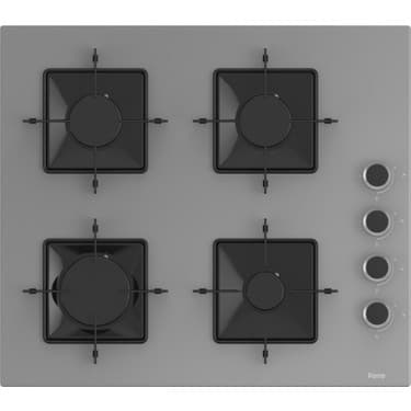 Ferre Flowart Ventora Pro Gri 3'lü Ankastre Set ( QBL63CPR-SS208-D065 ) 3