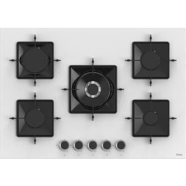 Ferre Flowart Florenz Essential Beyaz 3'lü Ankastre Set ( QBL63CB-SS036-D087 ) 3