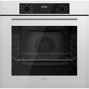 Ferre Flowart Ventora Pro Beyaz 3'lü Ankastre Set ( QBL63CB-SS206-D064 ) 2