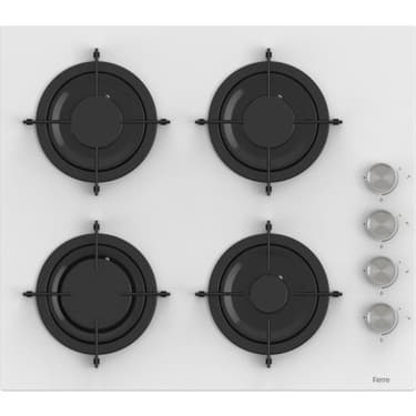 Ferre Flowart Lumora Pro Beyaz 3'lü Ankastre Set ( QBL63CB-CS206-D064 ) 3