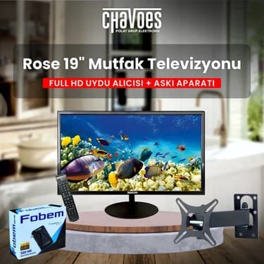 Chavoes 19 Inç 49 Ekran Lcd Tv & Monitör | Tkgs Destekli | Çanak Antenli | Full Set 4