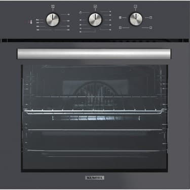 Kumtel Kristal Seri Cam Yüzey Ankastre Set Antrasit Gri Modern Mutfaklara Uygun Şık Tasarım 4