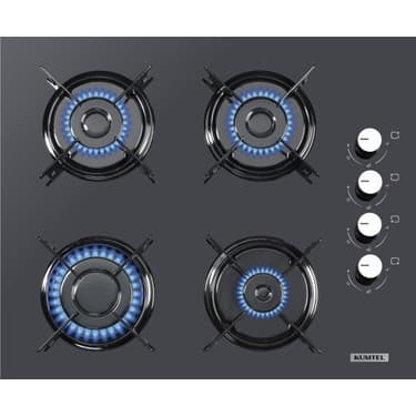 Kumtel Antrasit 2'li Ankastre Cam Set (DA6-835 + KO-40TAHDF) 3