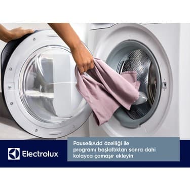 Electrolux EW6FN421BT C Enerji Sınıfı 10KG 1200 Devir Çamaşır Makinesi Beyaz 8
