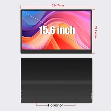 Raxius RXM6144 15.6" Fhd 5ms144Hz Type-C Telefon&oyun Konsolu Uyumlu Metal Kasa Taşınabilir Monitör 5