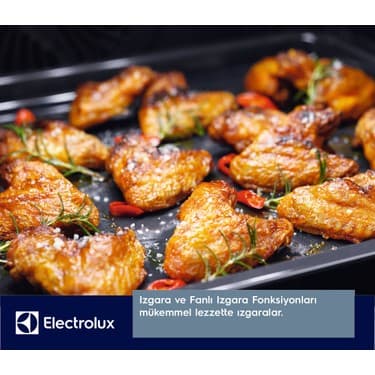 Electrolux EOF3H40BX Ankastre Fırın 5