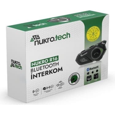Nukrotech Nukro R16 Bluetooth Intercom 4