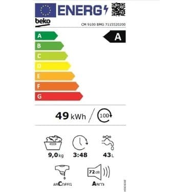 Beko cm 9100 Bmg A Çamaşır Makinesi 6