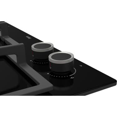 Ferre LN385 Siyah Cam Ankastre Ocak (Döküm Izgara) 3