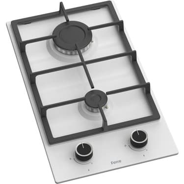 Ferre LN153 Beyaz Emaye Ankastre Ocak (Döküm Izgara) 5