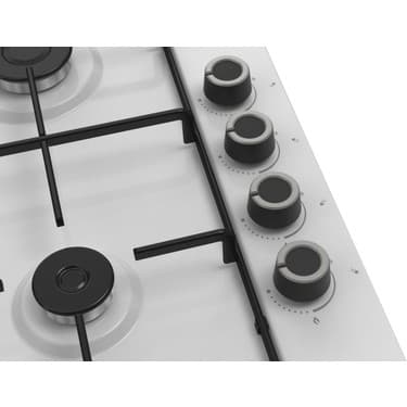 Ferre EL066 Beyaz Emaye Ankastre Ocak (Emaye Izgara) 2