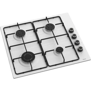 Ferre EL066 Beyaz Emaye Ankastre Ocak (Emaye Izgara) 5