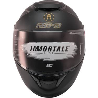 Free-M 913 Full Face Kask (Mat Siyah) 3