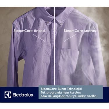 electrolux EW8D394MT 800 Serisi Ultracare Steam 3dsense 9 kg A+++ Buharlı Inverter Kurutma Makinesi 5