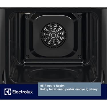 Electrolux EOF3H50BK 57L Ankastre Fırın Siyah 7