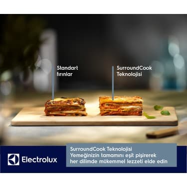Electrolux EOF3H50BK 57L Ankastre Fırın Siyah 3