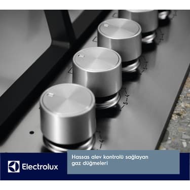 Electrolux EGS6436SX SpeedBurner Inox Ankastre Ocak 5