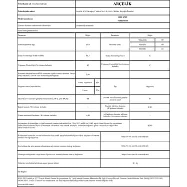 Arçelik 1001 Kmx Kurutma Makinesi 3