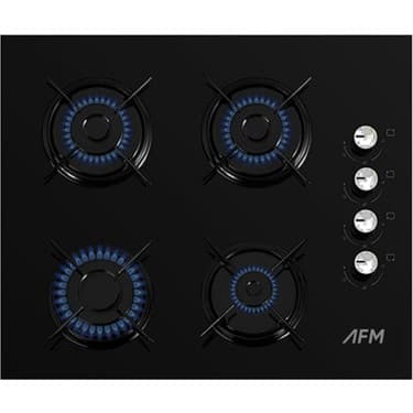 AFM Tech Black Turmalin Plus 3'lü Kumandalı Cam Ankastre Set ( FM7600B-FM2200B-FM3400B ) 3
