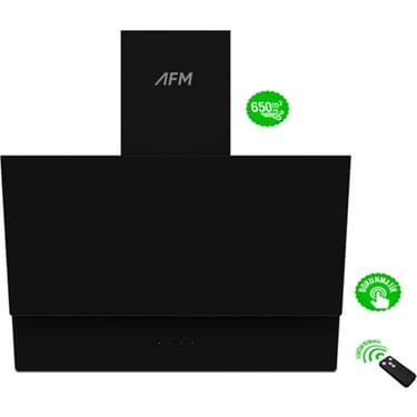 AFM Tech Black Turmalin Plus 3'lü Kumandalı Cam Ankastre Set ( FM7600B-FM2200B-FM3400B ) 4