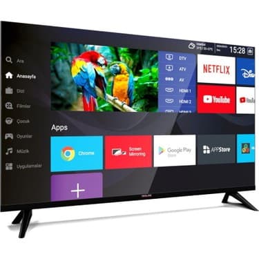 Redline Grt-50 50" 127 Ekran Uydu Alıcılı 4K Ultra HD LED Google TV 2