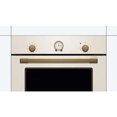 Bosch HBJN10YW0R Serie 4 Ankastre Fırın 60 x 60 cm Neoklasik, Inci Beyazı 2