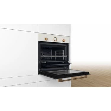 Bosch HBJN10YW0R Serie 4 Ankastre Fırın 60 x 60 cm Neoklasik, Inci Beyazı 4