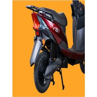 Volta Vs1 Kırmızı Elektrikli Motosiklet 150 Kg Taşıma Kapasitesi ve 2 Tekerlek ile 2023 Model 4