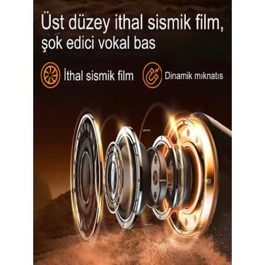 Deanb A60 IP67 Su Geçirmez HD Stereo Ses RGB 5.3 BT Motosiklet Kulaklık Motor Kask İNTERKOM Kulaklığı 4