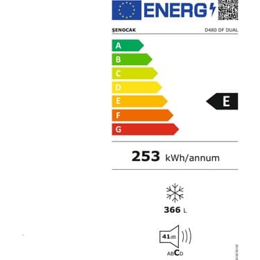 Şenocak D480 DF Dual Sandık Tipi Derin Dondurucu 2