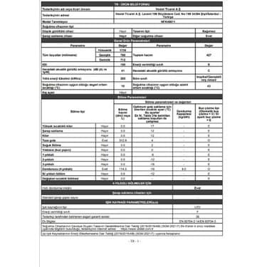 Vestel NFK48011 E Sınıfı 427 Lt No-Frost Buzdolabı 5