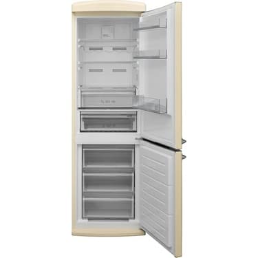 Vestel Retro NFK37211 Bej 330 Lt E Enerji Sınıfı No-Frost Buzdolabı 2