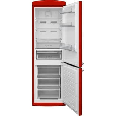 Vestel Retro NFK37211 Kırmızı 330 Lt No-Frost Buzdolabı 2