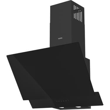 Vestel Ankastre Davlumbaz Duvar Tipi Siyah Cam Kontrol 60 cm T Tipi 640 m3/sa Emiş Gücü 3