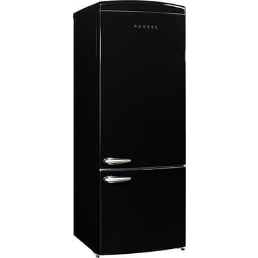 Vestel Retro NFK52211 Siyah 471 Lt No-Frost Buzdolabı 2