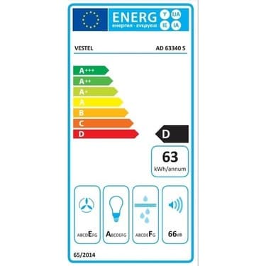 Vestel AD-63340 S Ankastre Davlumbaz 4