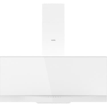 Vestel Ankastre Davlumbaz 640 m3/sa Yüksek Emiş Gücü ile Beyaz Eğimli 90 cm 2